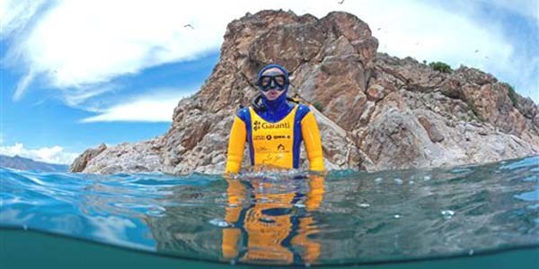 ahika Ercmen'in su alt rekor grntleri yaynland