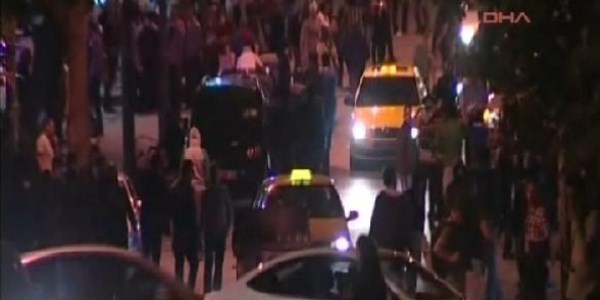 Ankara'da polis bu gece de mdahale etti