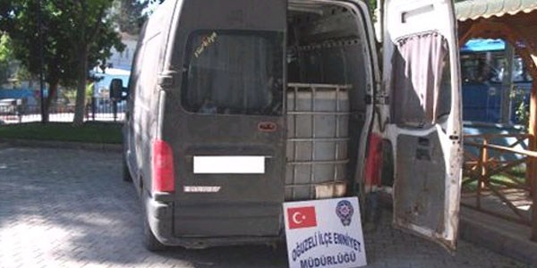 O�uzeli'nde ka�ak akaryak�ta 1 g�zalt�