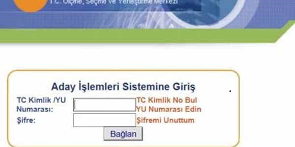 LYS giriş belgeleri internetten temin edilecek