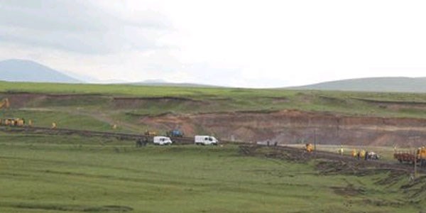 Kars'ta 112 kilometrelik demiryolu yenileme çalışması