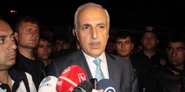 Vali Mutlu Taksim'de g�rev yapan polisleri ziyaret etti