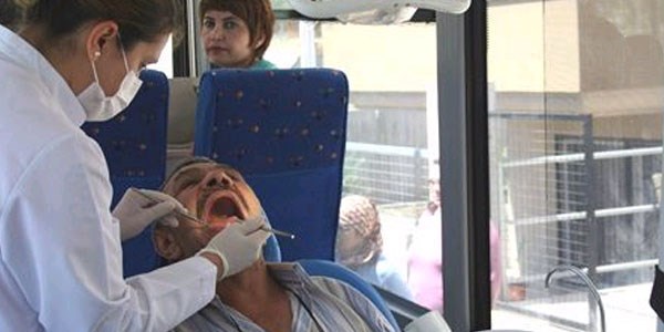 Hastanede yatan hastalara di� taramas�