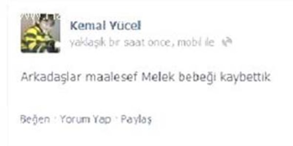 Kalp nakli olan minik Melek hayata tutunamadı