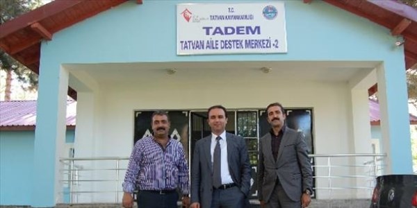 Tadem'in çevre düzenleme çalışmaları başlatıldı