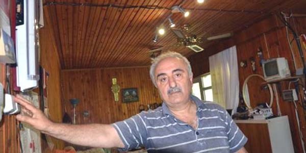 Kendi elektriğini üretti