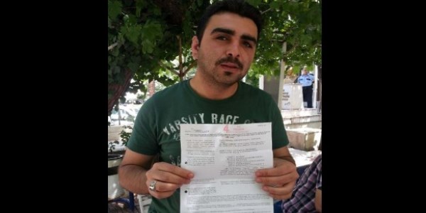 Göreve giderken kazada yaralanan polise icra şoku
