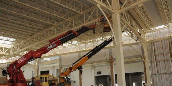 Manisa'da otob�s terminali �al��malar� sorunsuz ilerliyor