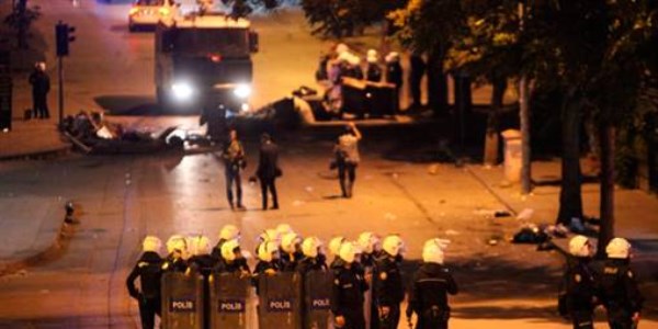 Ankara'da polis müdahalesi/ Video