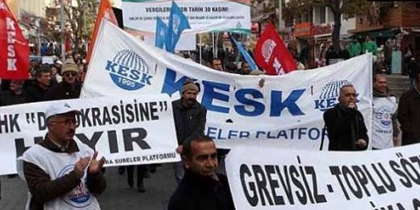 KESK'ten iş bırakma kararı