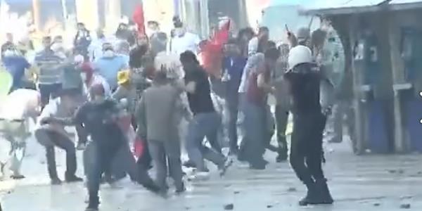 O polisin silahına el konuldu