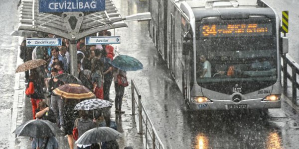 Marmara Bölgesi için kuvvetli yağış uyarısı