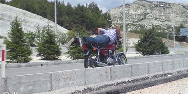 Tehlikeli motosiklet kullananlara ceza