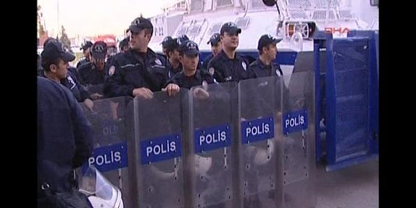 Ereğli'de gergin gece