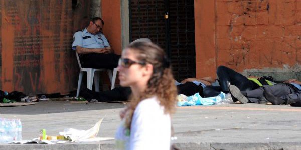 Taksim'de bu sabah