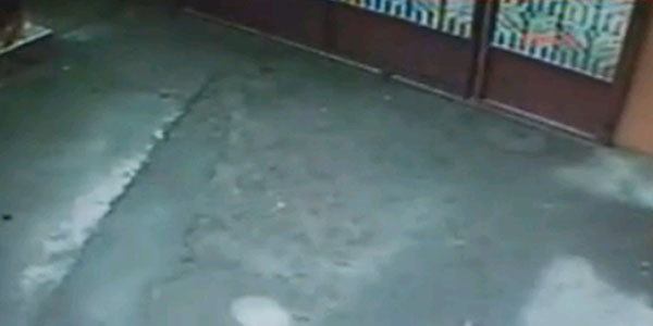 Güvenlik kamerasında esrarengiz görüntü