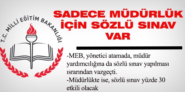 Yönetici atama değerlendirmemiz
