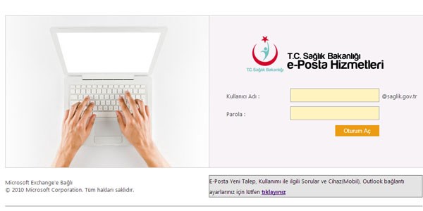 '@saglik.gov.tr' uzantılı e-posta adresleri güncelleniyor