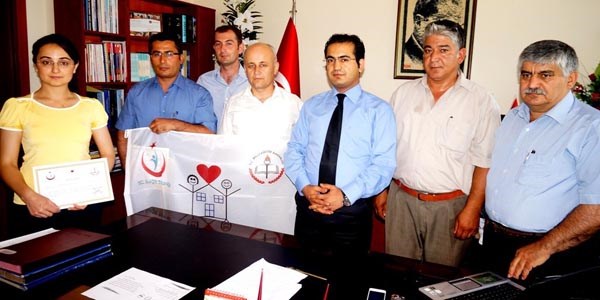 Sarıgöl'de 4 okul beyaz bayrakla ödüllendirildi
