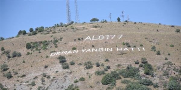 Kütahya'da 'yangın hattı' seferberliği