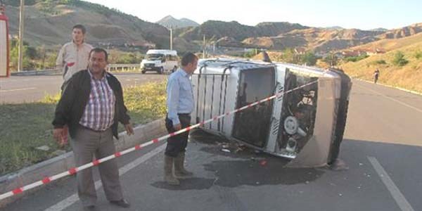 İskilip'te trafik kazaları: 8 yaralı