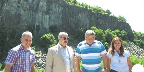 Sinop turizmine alternatif alan 'Bazalt Kayalklar'