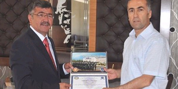 Niğde Polis Okulundan Başkan Akdoğan'a teşekkür
