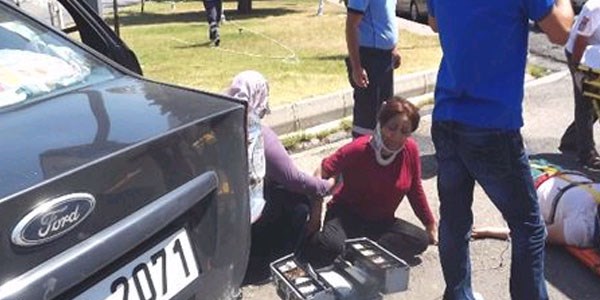 Kula'da trafik kazası: 5 yaralı