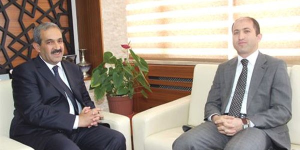 Vali Yardımcısı Veysel Çiftçi'den Başkan Ürgüp'e veda ziyareti