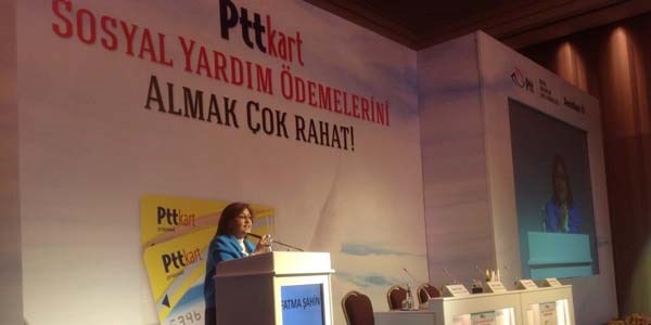 Şahin: Sosyal yardımlar PTT aracılığıyla verilecek