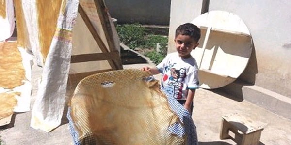 Kağızman'da pestil zamanı başladı