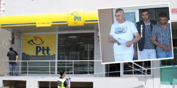 PTT şubesini soymaya kalkan üniversiteli yakalandı