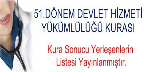 Sağlık Bakanlığı kura sonuçlarını açıkladı
