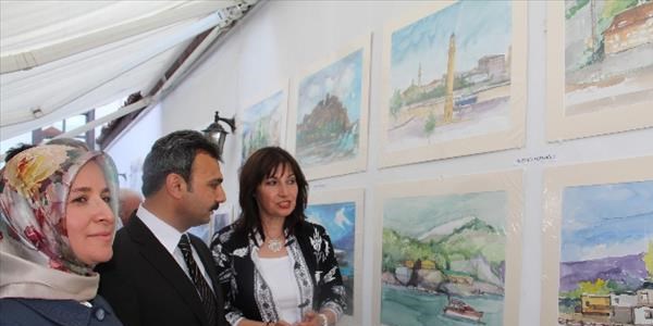 Ressamlar Buluşması'na sergili final