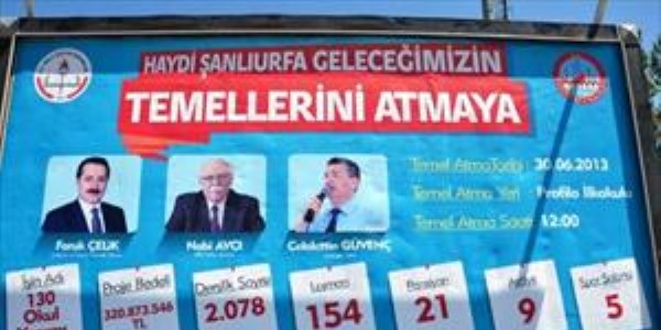 130 okulun temel atma töreni gerçekleşecek