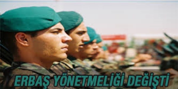 Uzman erbaş yönetmeliğinde değişiklik