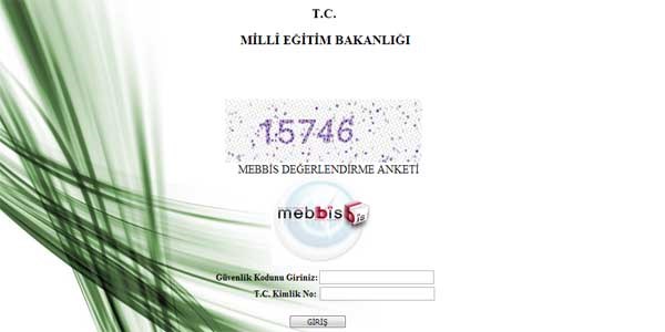 MEBBIS ve e-Okul uygulamalar� anketi