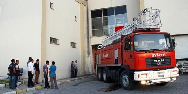 Ardahan Devlet Hastanesi'nde yang�n