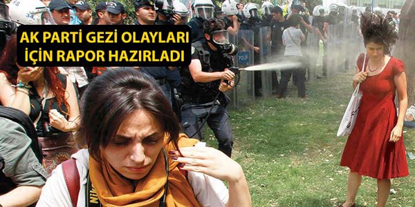 AK Parti'den Gezi raporu
