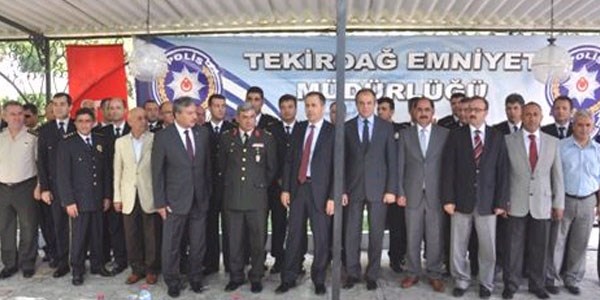 Tekirdağ emniyetinde terfi heyecanı