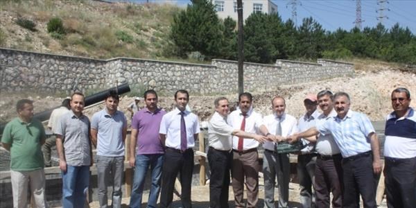 Makine ve otomotiv laboratuvar�n�n temeli at�ld�