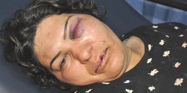Azeri geline 'saman' dayağı