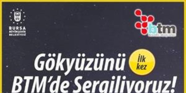 Bilim ve Teknoloji Merkezi gökyüzünü mercek altına aldı
