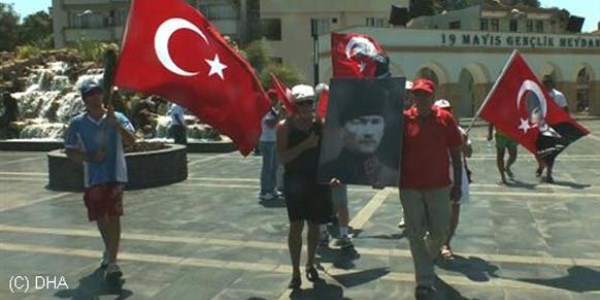 Marmaris'te TC gerginliği