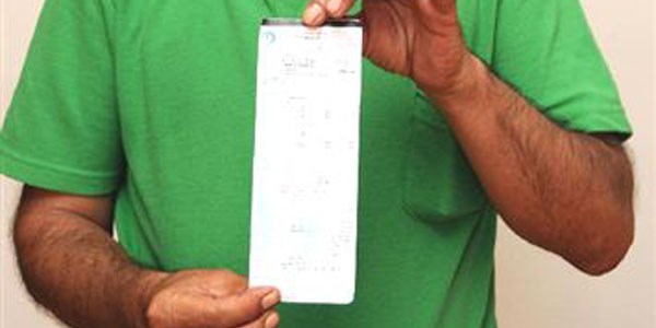 Faturayı görünce elektrik çarptı