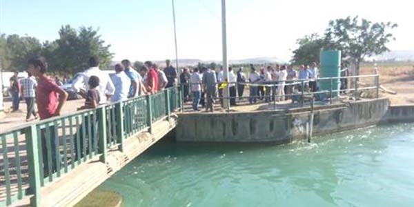 �anl�urfa'da Sulama Kanal�nda Atlayan Adam �ld�