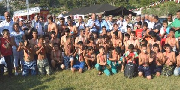 Aladağ'da kiraz ve güreş festivali