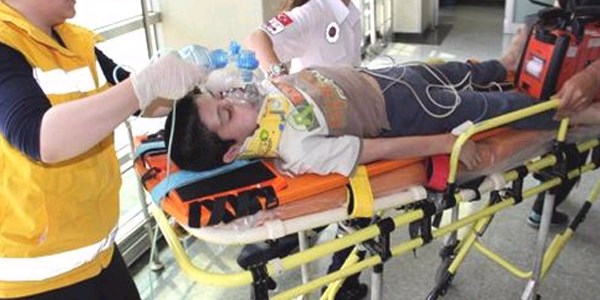 Epilepsi hastası çocuk 2'nci kattan düştü