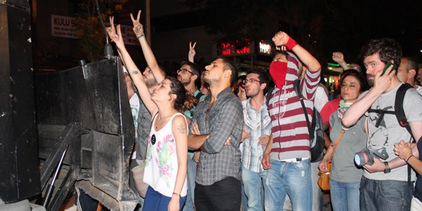 Ankara'da 'Gezi' gstericilerine mdahale