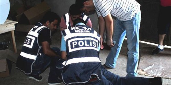 İçki üretimi yapan eve baskın